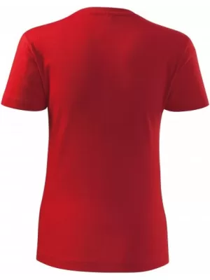 Dámske tričko MALFINI CLASSIC NEW 133 ČERVENÁ