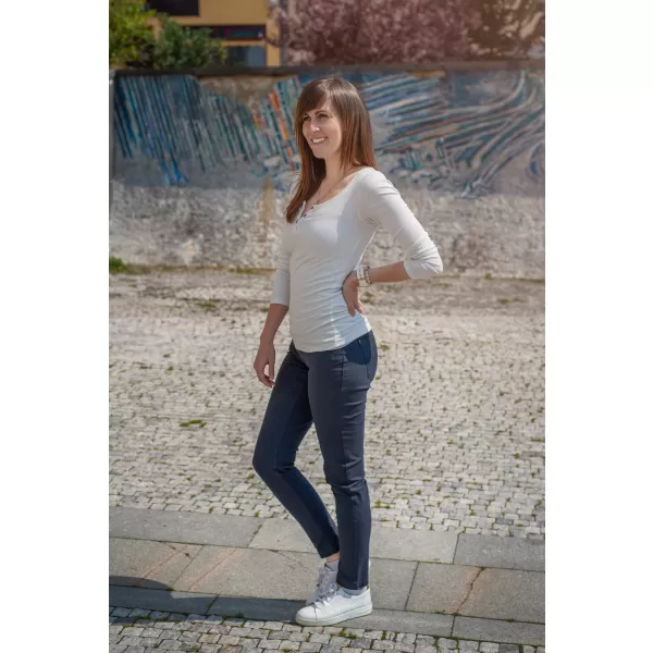  Dámske nohavice ALTISPORT BERKA LPAS479 TMAVO MODRÁ 