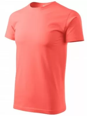 Pánske tričko MALFINI BASIC 129 KORALOVÁ