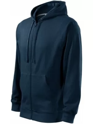 Pánska mikina MALFINI TRENDY ZIPPER 410 NÁMORNÁ MODRÁ