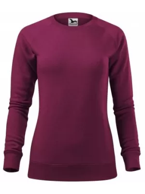 Dámska mikina MALFINI MERGER 416 RED PLUM MELÍR