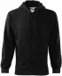 Pánska mikina MALFINI TRENDY ZIPPER 410 ČIERNA