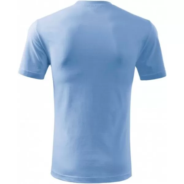  Pánske tričko MALFINI CLASSIC NEW 132 NEBESKY MODRÁ 