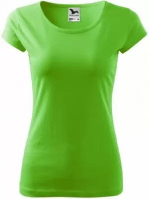Dámske tričko MALFINI PURE 122 APPLE GREEN