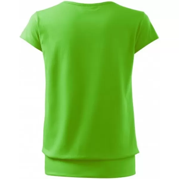  Dámske tričko MALFINI CITY 120 APPLE GREEN 