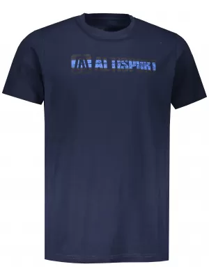 Pánske tričko ALTISPORT Baber MTSS606 TMAVO MODRÁ