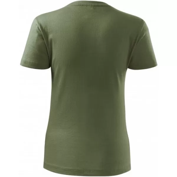  Dámske tričko MALFINI BASIC 134 KHAKI 