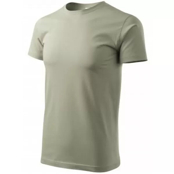  Pánske tričko MALFINI BASIC 129 SVETLÁ KHAKI 
