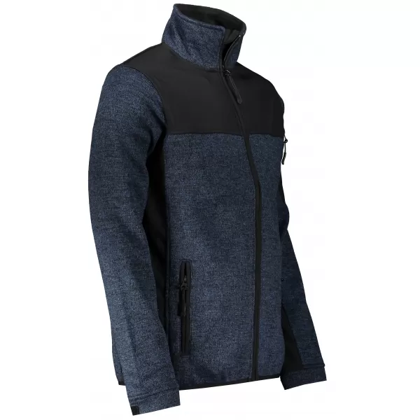  Pánska softshellová bunda/sveter MALFINI CASUAL 550 KNIT BLUE MALFINI PREMIUM 