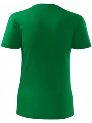 Dámske tričko MALFINI CLASSIC NEW 133 STREDNE ZELENÁ