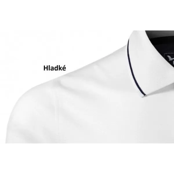  Dámske tričko s golierom MALFINI PREMIUM GRAND 269 BIELA 