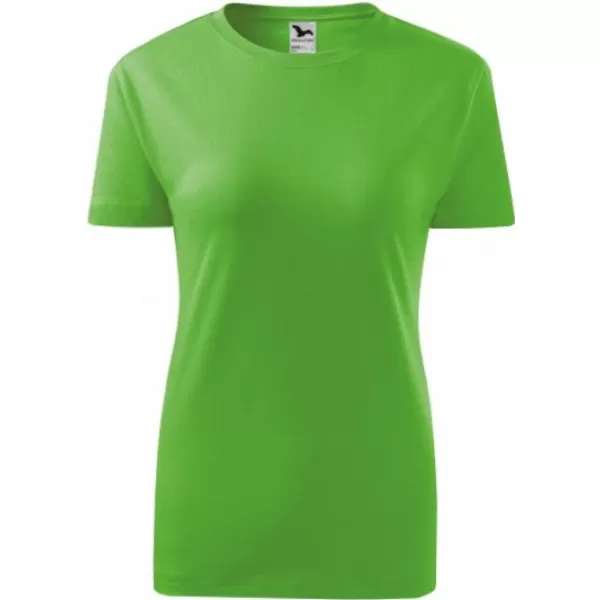  Dámske tričko MALFINI CLASSIC NEW 133 APPLE GREEN 