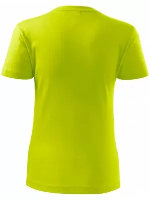 Dámske tričko MALFINI CLASSIC NEW 133 LIMETKOVÁ