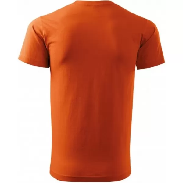  Pánske tričko MALFINI HEAVY NEW 137 ORANŽOVÁ 
