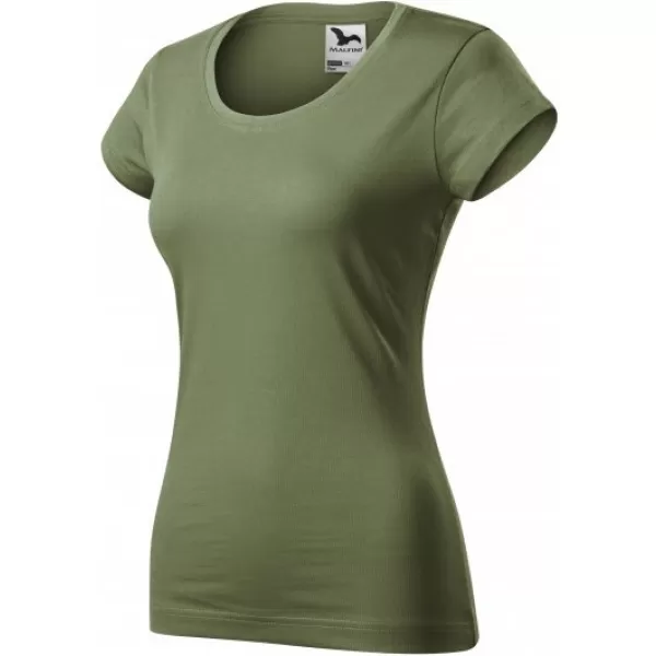  Dámske tričko MALFINI VIPER 161 KHAKI 