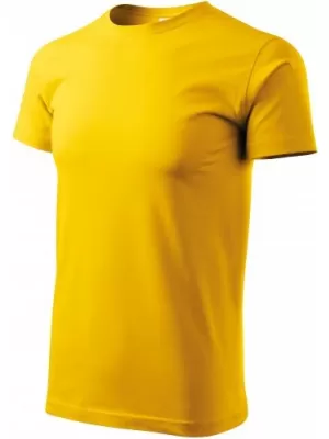 Pánske tričko MALFINI HEAVY NEW 137 ŽLTÁ