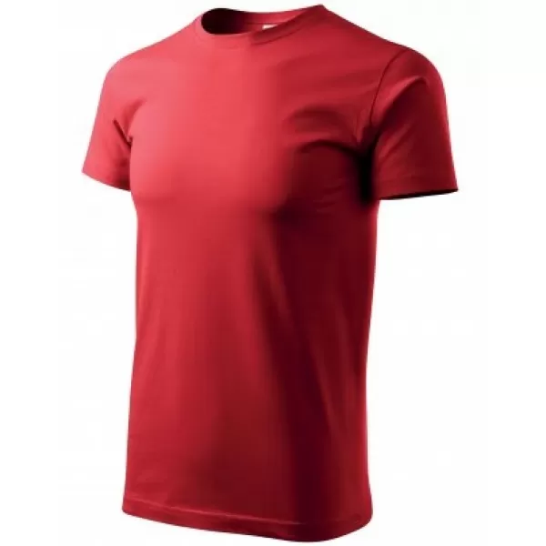  Pánske tričko MALFINI BASIC 129 ČERVENÁ 