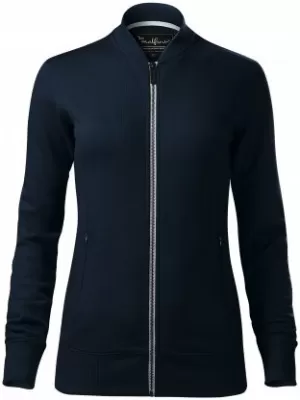 Dámska mikina MALFINI PREMIUM BOMBER 454 NÁMORNÁ MODRÁ
