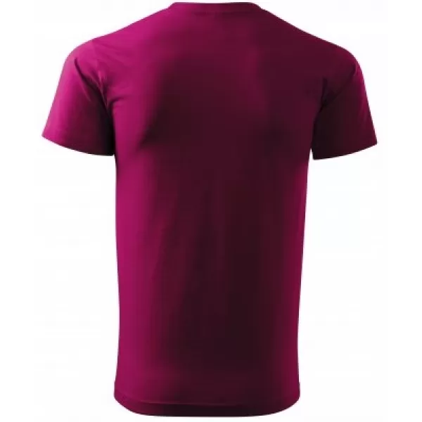  Pánske tričko MALFINI BASIC 129 FUCHSIA RED 