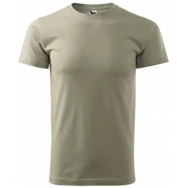  Pánske tričko MALFINI BASIC 129 SVETLÁ KHAKI 
