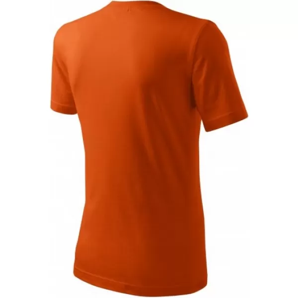  Pánske tričko MALFINI CLASSIC NEW 132 ORANŽOVÁ 