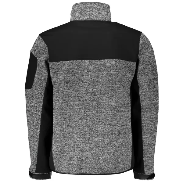  Pánska softshellová bunda/sveter MALFINI CASUAL 550 KNIT GRAY MALFINI PREMIUM 