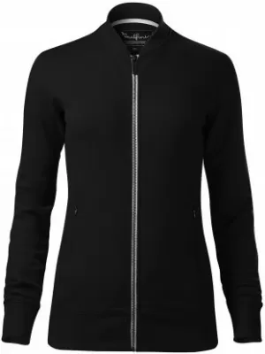 Dámska mikina MALFINI PREMIUM BOMBER 454 ČIERNA