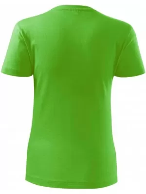 Dámske tričko MALFINI CLASSIC NEW 133 APPLE GREEN