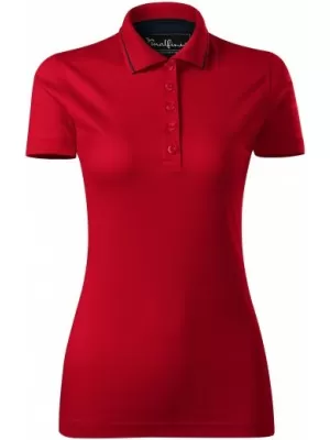 Dámske tričko s golierom MALFINI PREMIUM GRAND 269 FORMULA RED