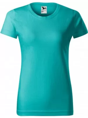 Dámske tričko MALFINI BASIC 134 EMERALD