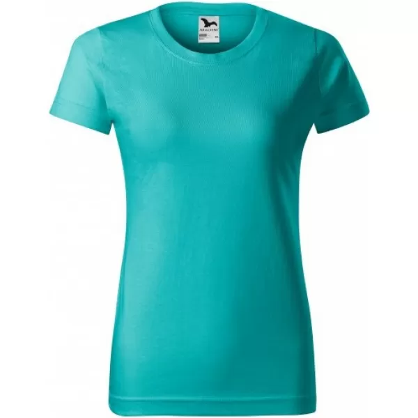  Dámske tričko MALFINI BASIC 134 EMERALD 