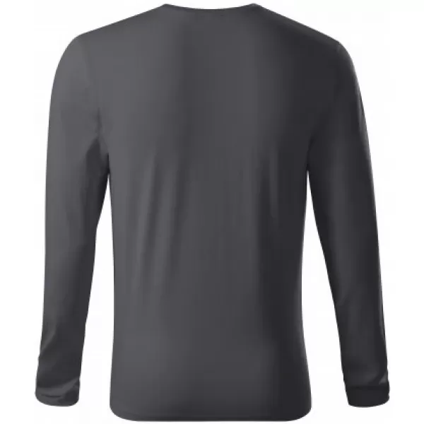  Pánske tričko s dlhým rukávom MALFINI PREMIUM BRAVE 155 LIGHT ANTHRACITE 