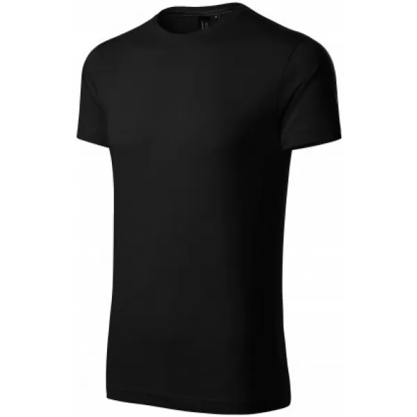  Pánske tričko s krátkym rukávom MALFINI PREMIUM EXCLUSIVE 153 ČIERNA 