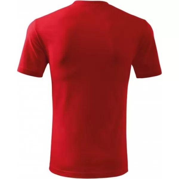  Pánske tričko MALFINI CLASSIC NEW 132 ČERVENÁ 