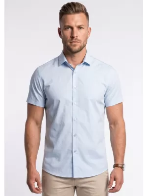 Pánska košeľa s krátkym rukávom MALFINI PREMIUM FLASH 260 LIGHT BLUE