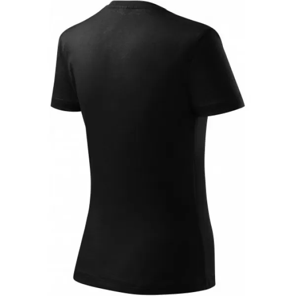  Dámske tričko MALFINI CLASSIC NEW 133 ČIERNA 