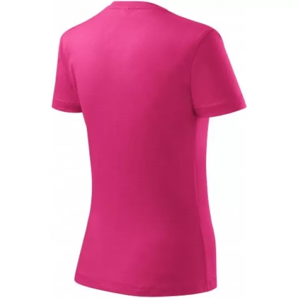  Dámske tričko MALFINI CLASSIC NEW 133 PURPUROVÁ 