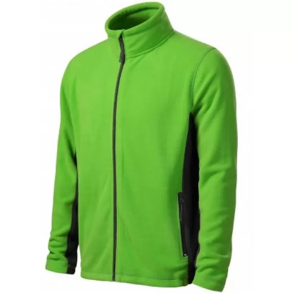  Pánska fleecová mikina MALFINI FROSTY 527 APPLE GREEN 