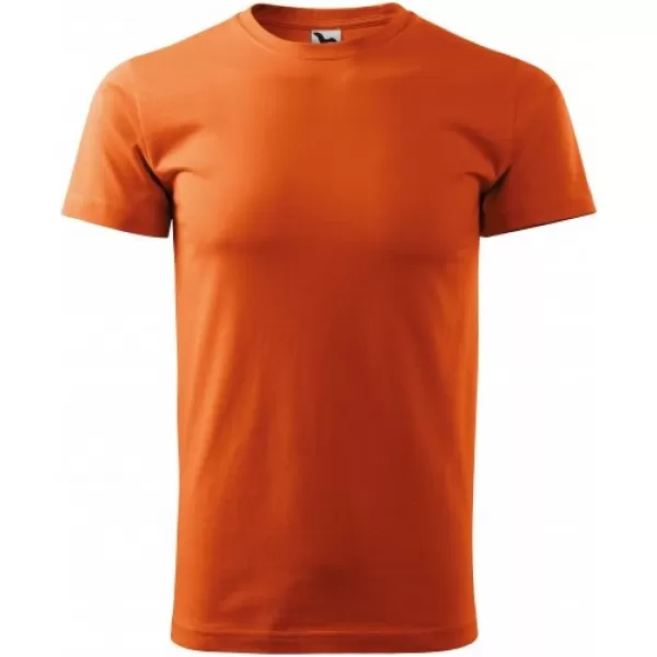  Pánske tričko MALFINI HEAVY NEW 137 ORANŽOVÁ 