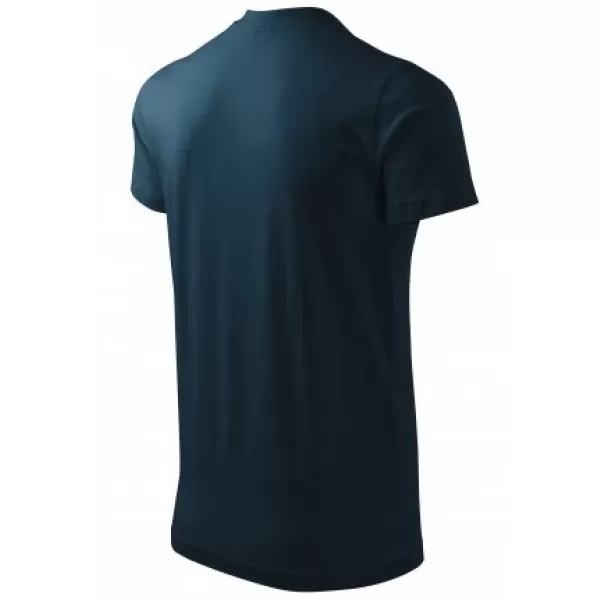  Pánske tričko MALFINI HEAVY V-NECK 111 NÁMORNÁ MODRÁ 