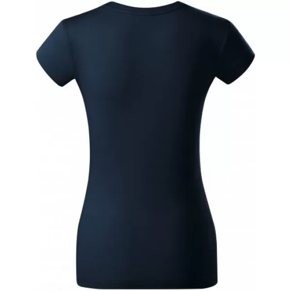  Dámske tričko s krátkym rukávom MALFINI PREMIUM EXCLUSIVE 154 NÁMORNÁ MODRÁ 