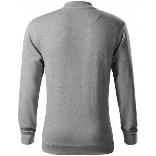  Pánska mikina MALFINI PREMIUM BOMBER 453 TMAVO ŠEDÝ MELÍR 