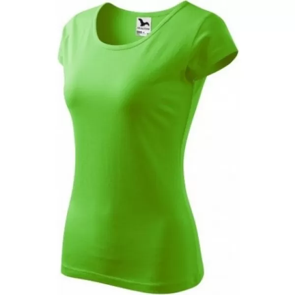  Dámske tričko MALFINI PURE 122 APPLE GREEN 
