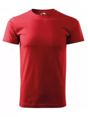 Pánske tričko MALFINI BASIC 129 ČERVENÁ