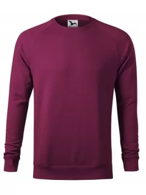 Pánska mikina MALFINI MERGER 415 RED PLUM MELÍR
