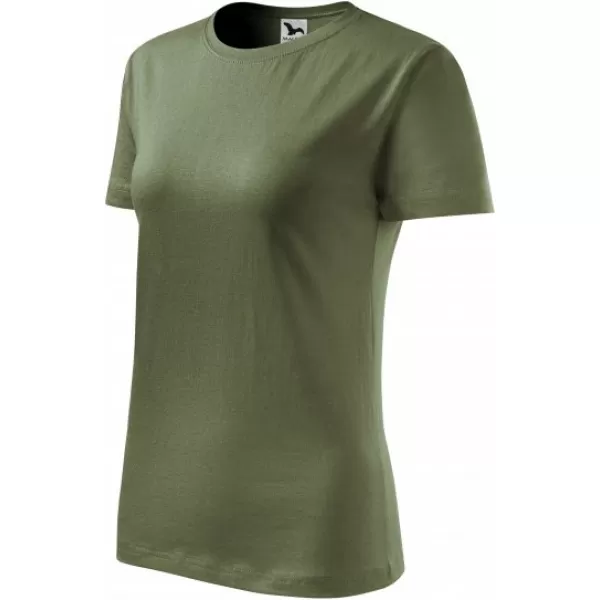  Dámske tričko MALFINI BASIC 134 KHAKI 