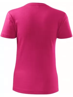 Dámske tričko MALFINI CLASSIC NEW 133 PURPUROVÁ