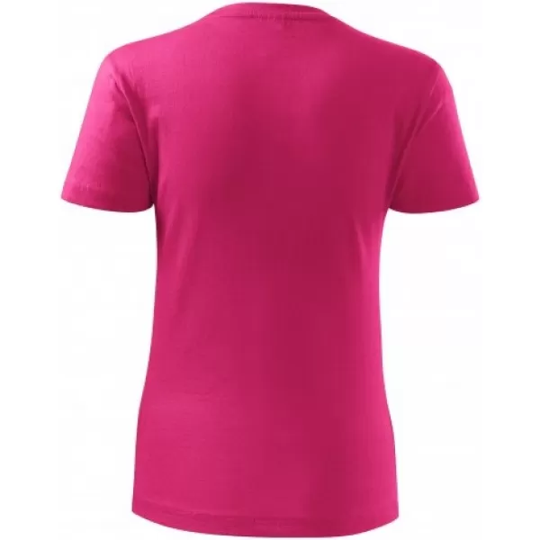  Dámske tričko MALFINI CLASSIC NEW 133 PURPUROVÁ 