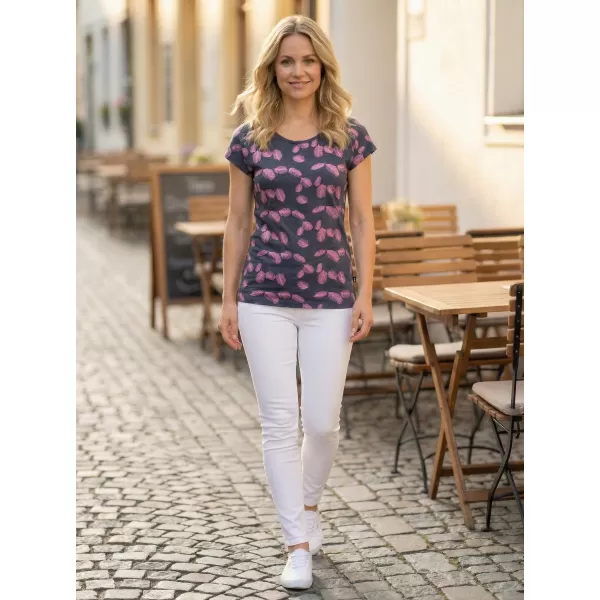  Dámske tričko ALTISPORT ZELA LTSS702 TMAVO MODRÁ 