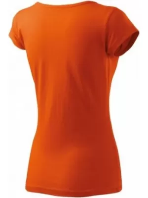 Dámske tričko MALFINI PURE 122 ORANŽOVÁ